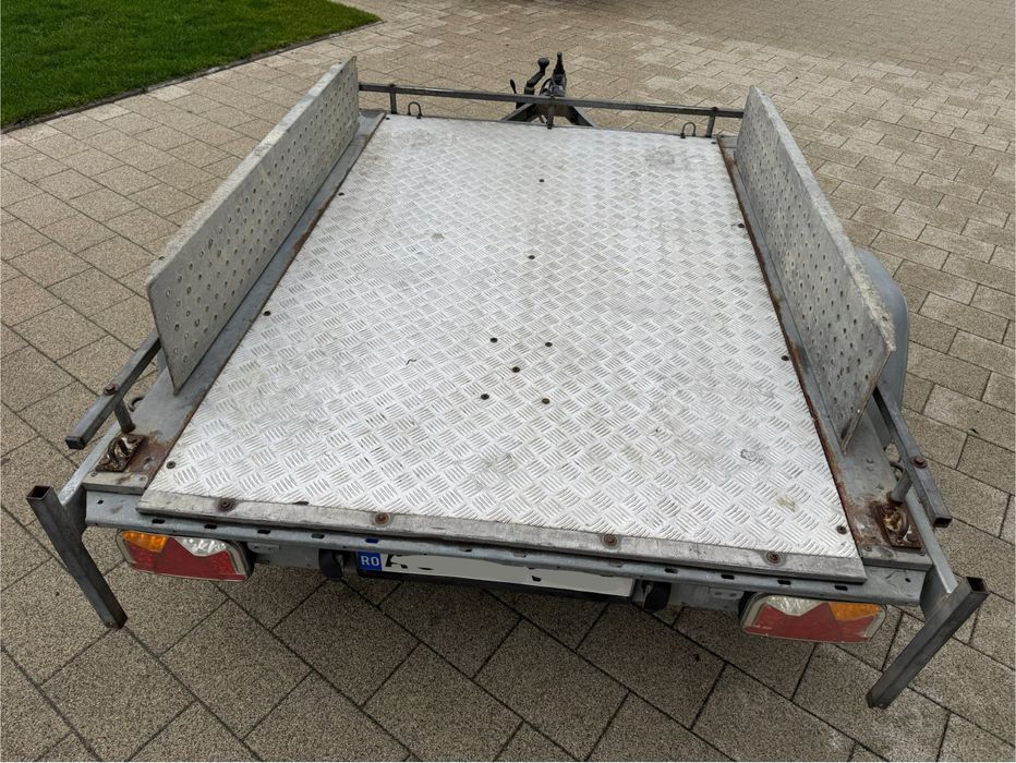 Set Rampe / cale stema remorca platforma stema 750 Kg moto atv