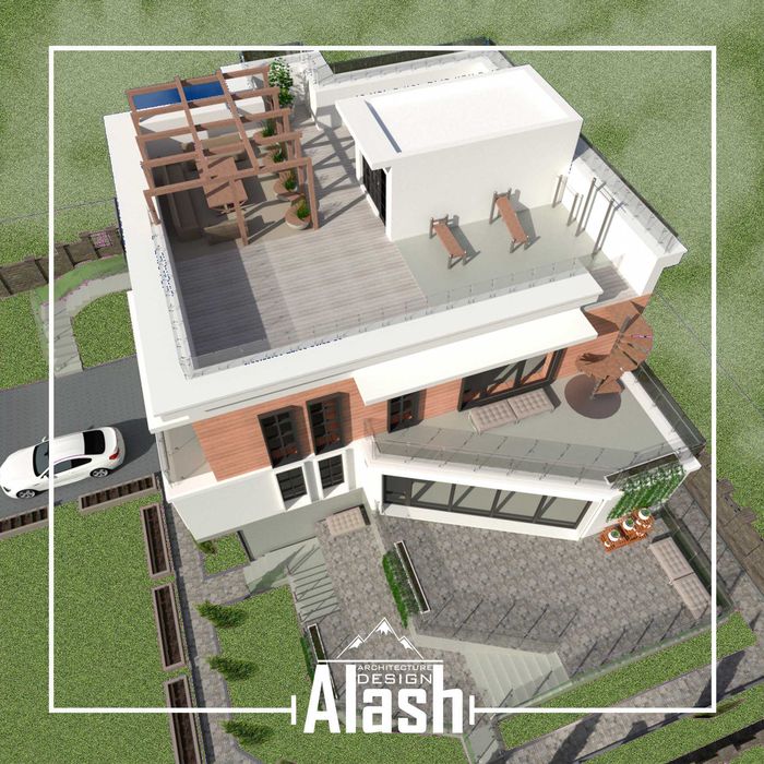 АПЗ Эскизный Проект дома Архитектор Ландшафт Архитектурная компания