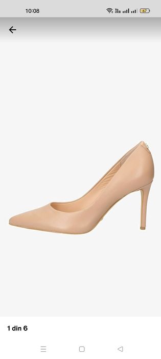 Pantofi Stiletto Guess noi, din piele naturala mărime 36