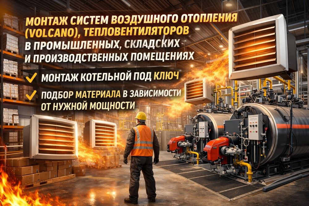 Отопление складских помещений