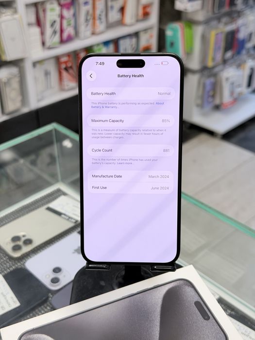 Apple iPhone 15 Pro Max 256Gb Black