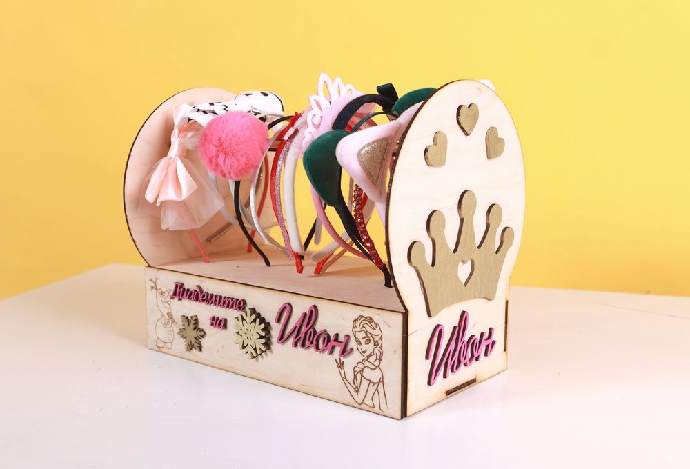 Приказна поставка за диадеми | Подарък за момиче