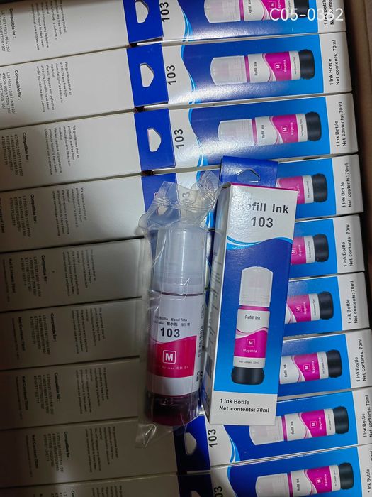 Чернила для принтера Epson 103 (C/M/Y/BK) 70мл оригинальное качество