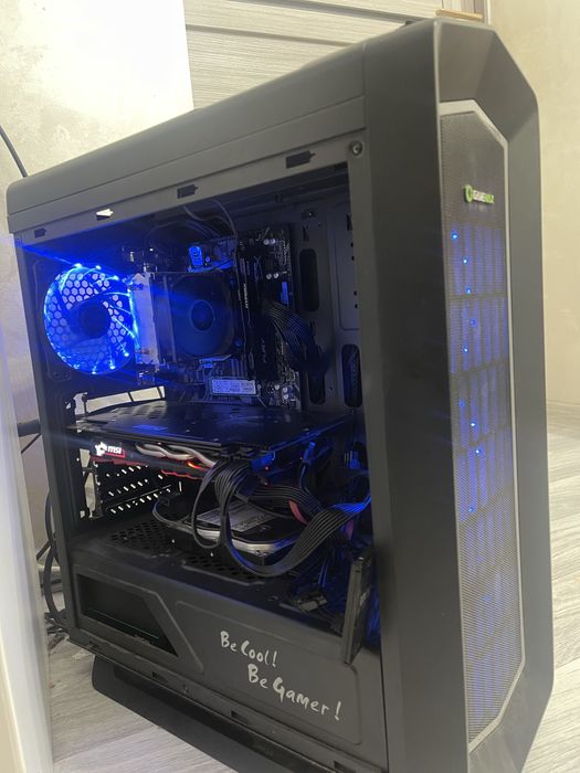 Продам игровой комьютер rayzen 5 2600 gtx 1070 8gb