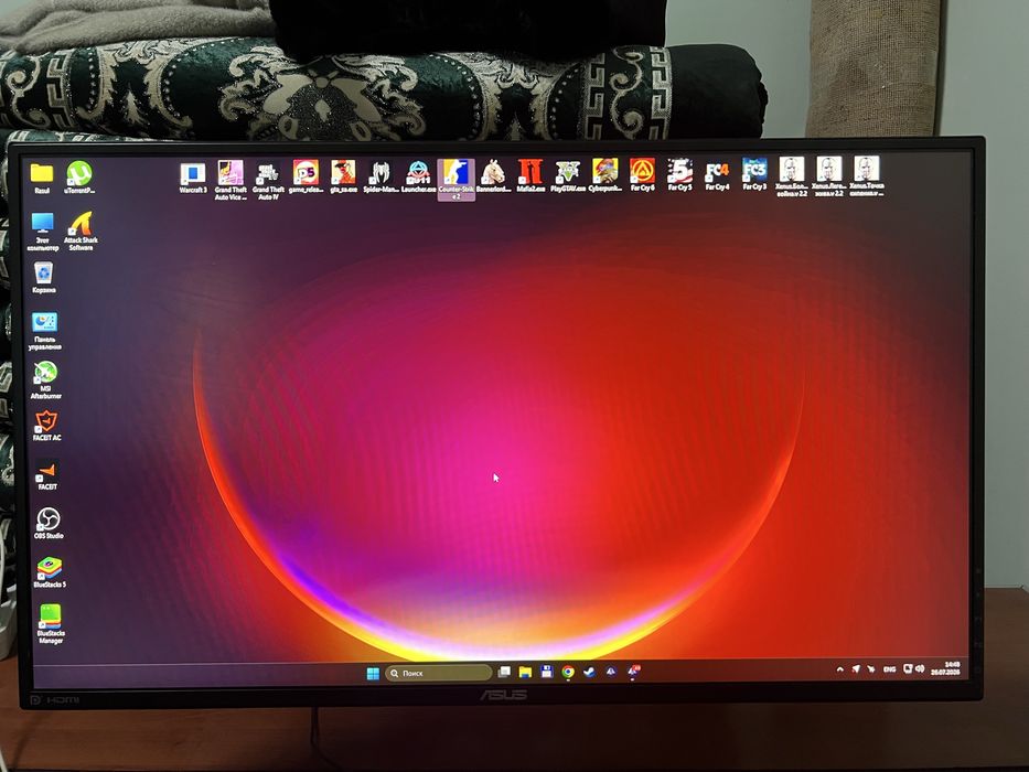 ASUS Tuf Gaming VG279QM 280hz 27 монитор