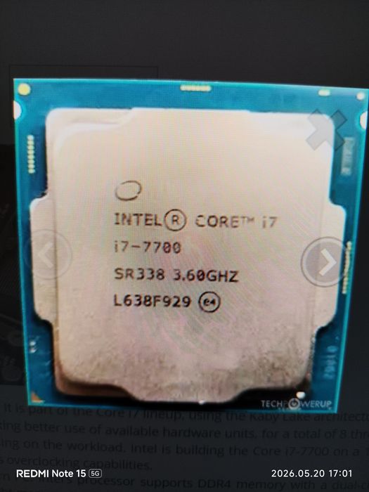 Vând kit Intel perfect funcțional