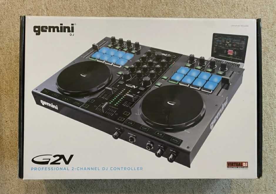 DJ контролер пулт миксер Gemini G2V
