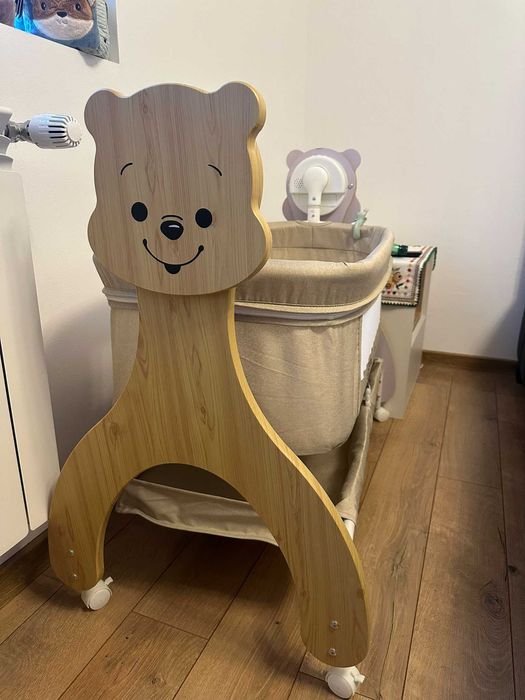Patut multifunctional cu leganare electrica sunete pt copii