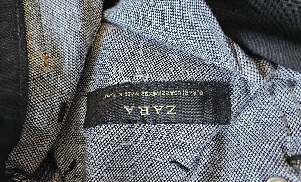 Pantaloni negri Zara noi W32