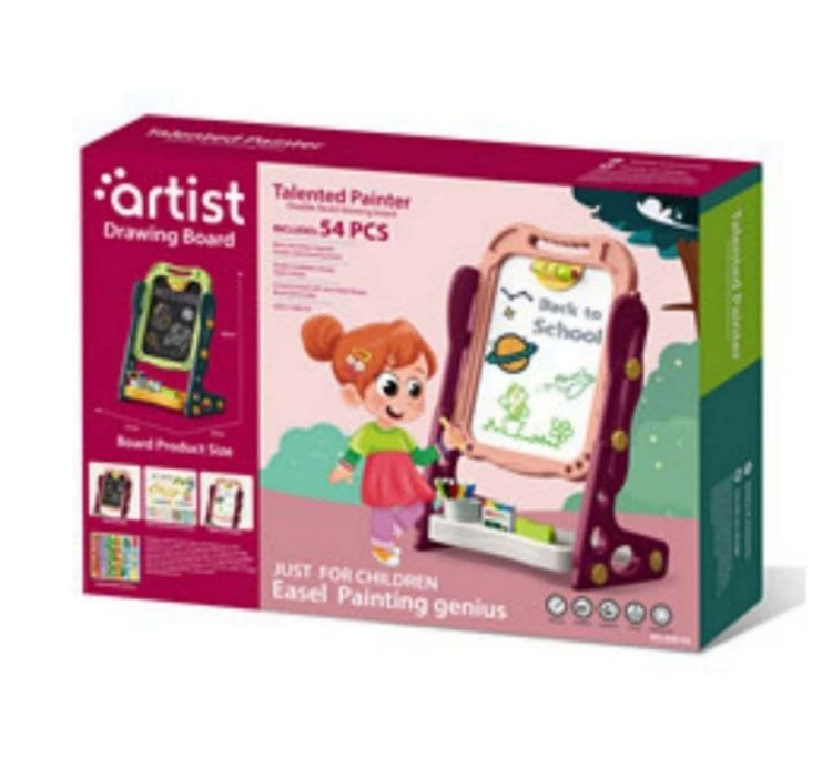 Детское доска мальберт двухсторонная