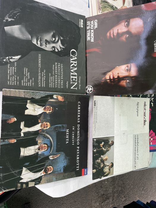 Vinil de colectie Pavarotti+3buc