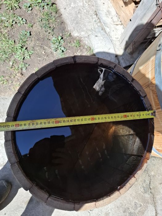 Putina hârdău butoi din lemn