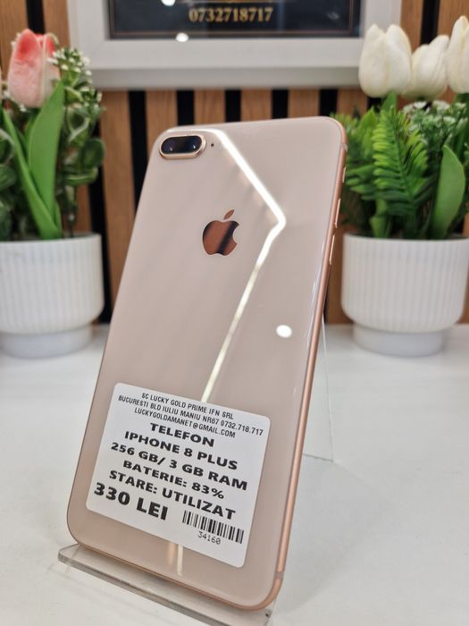 Iphone 8 Plus 256GB / 3GB Ram 83% Baterie Garantie! #34160