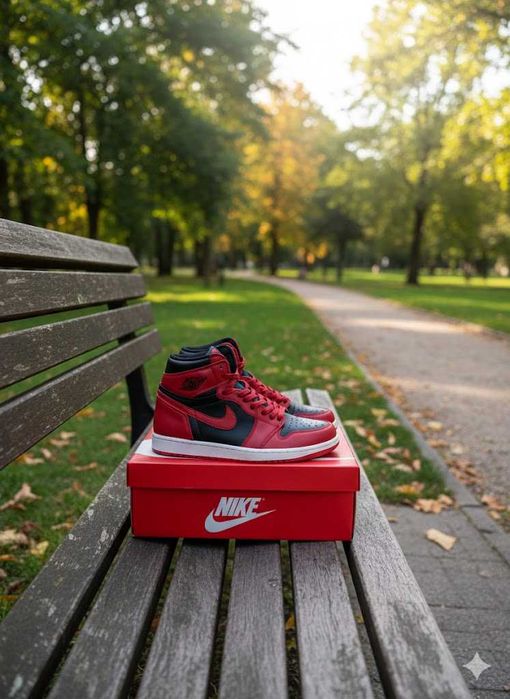 Jordan 1 High Varsity Red - Adidasi fete baieti