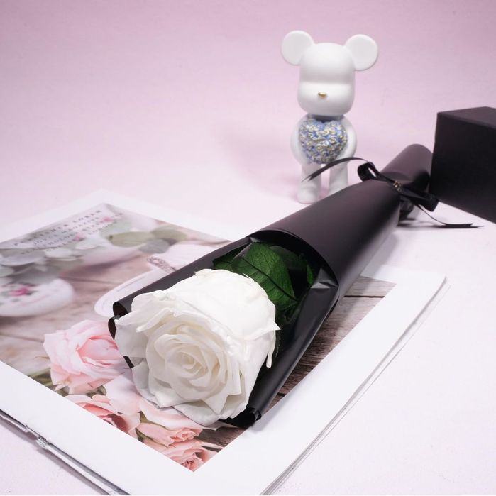 Cadou Yamonic Infinity Rose pentru femei – Alb, Nou, Sigilat