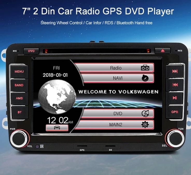 DVD Radio navigator pentru Volkswagen