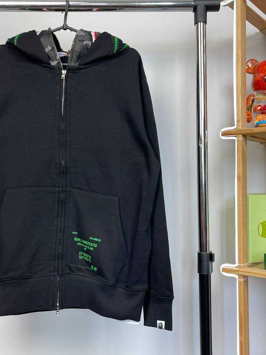 A Bathing Ape Green Hoodie | Hanorac Bape