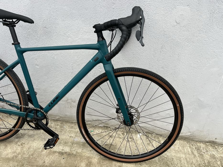 Bicicleta Cube Nuroad One Poseidongreen GRAVEL/cursiera