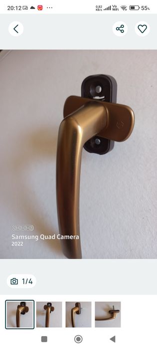 Mâner pt geam termopan