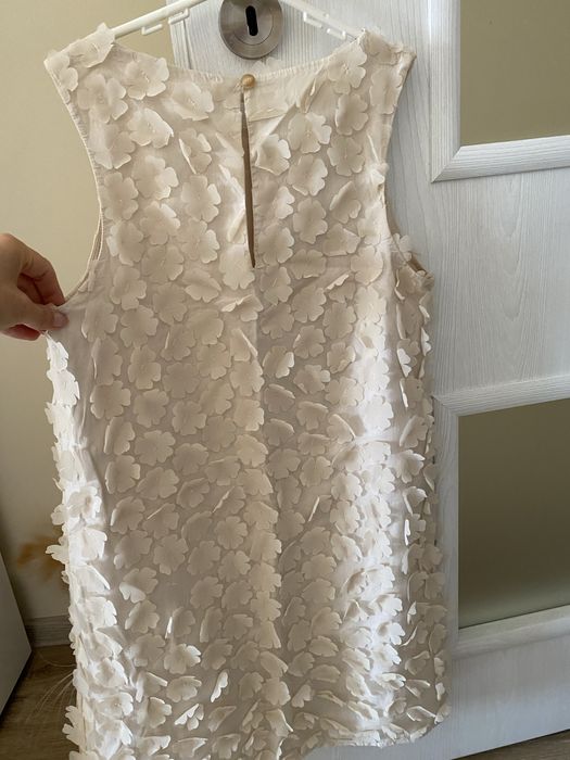 Рокля-туника с 3D цветенца