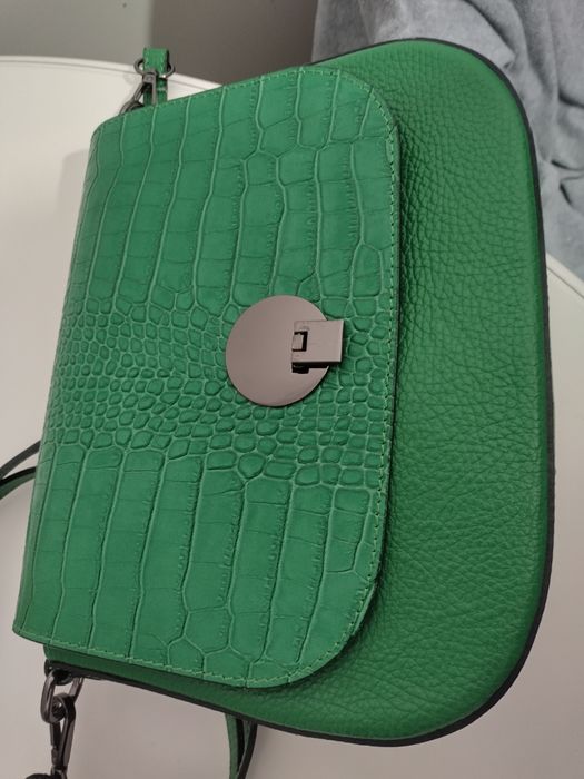 Poseta din piele naturală