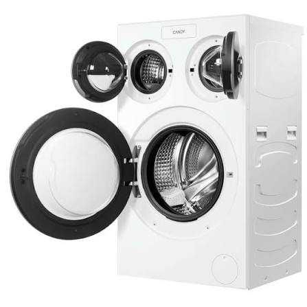 Нова инверторна мултипералня Candy MultiWash MQD 410CBL9-S, 3 барабана, 10+1+1кг
