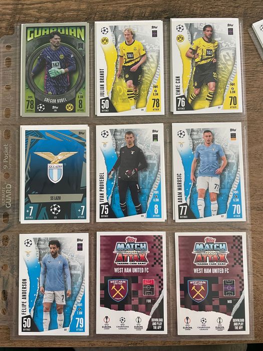 Футболни карти Topps Match Attax