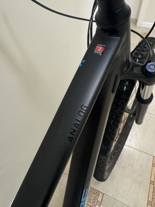 Велосипед 29 CUBE Analog 2021 BLK PETROL