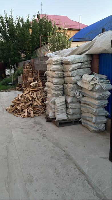 Уголь в мешках Чубаркуль