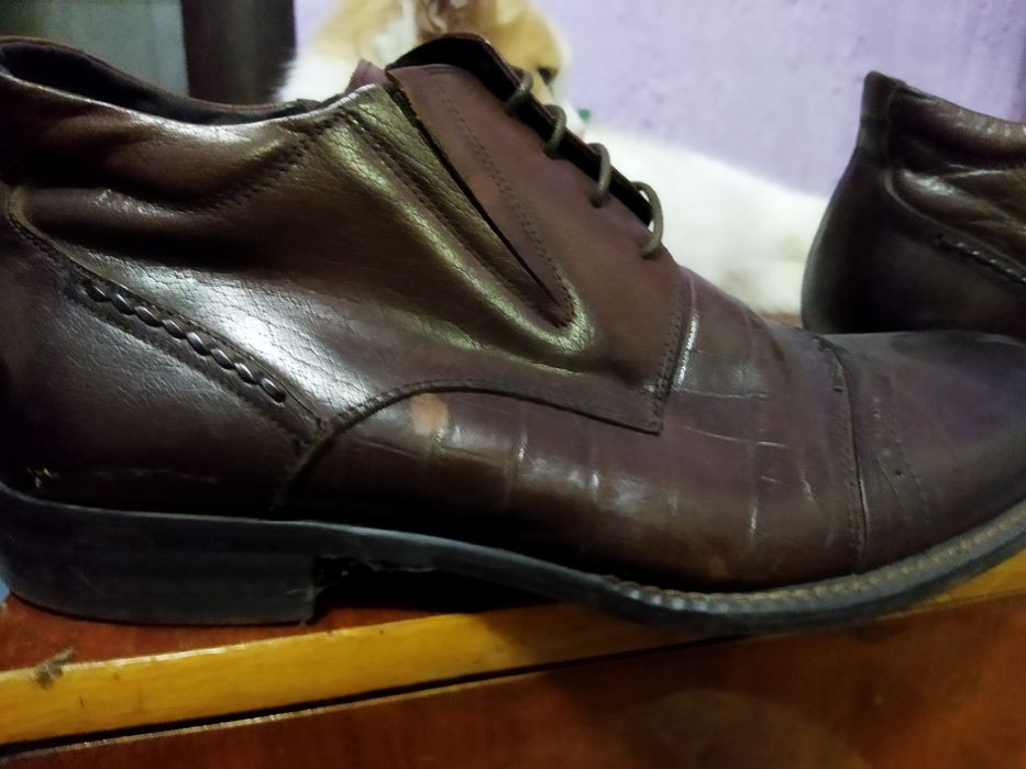 Продам туфли кожанные.