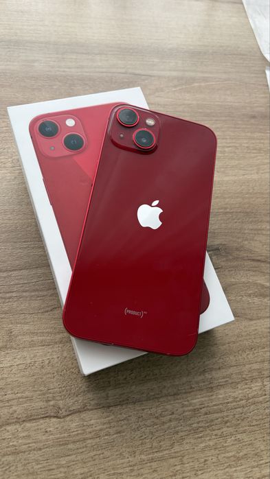 iPhone 13 128 ГБ RED — отличное состояние