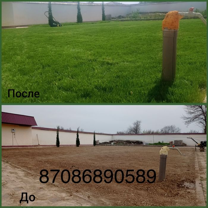 Газон Автопалив ландшафтныи дизайн