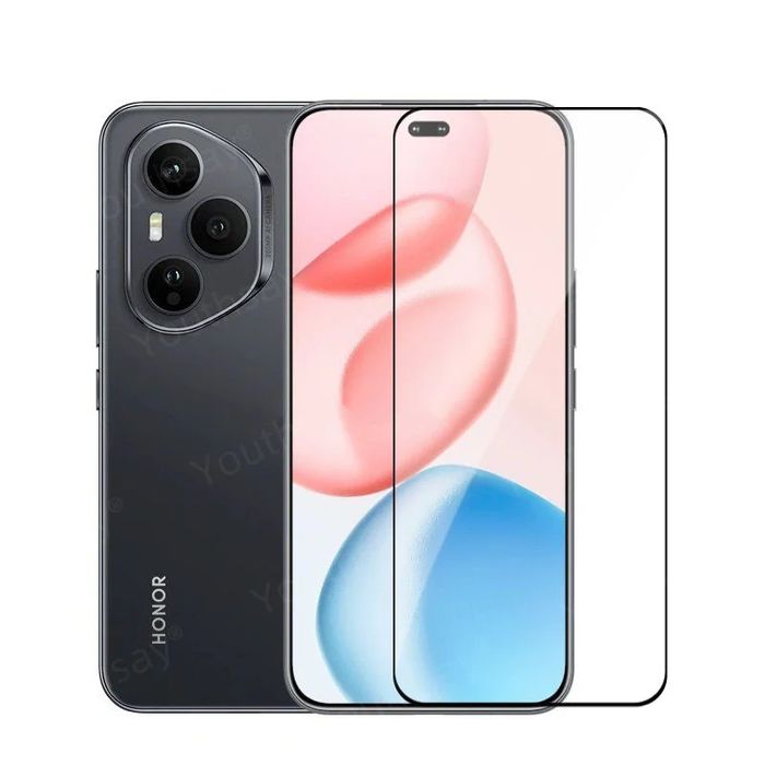 Honor 400 Pro 200 Pro 200 / 90 / 50 / 3D ЦЯЛО ЛЕПИЛО Стъклен протектор