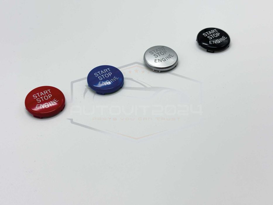 BMW START/STOP бутон – Алуминиев панел (бленда)