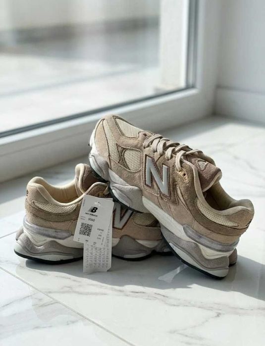 Adidasi New Balance 9060 Crem Bej - Premium
