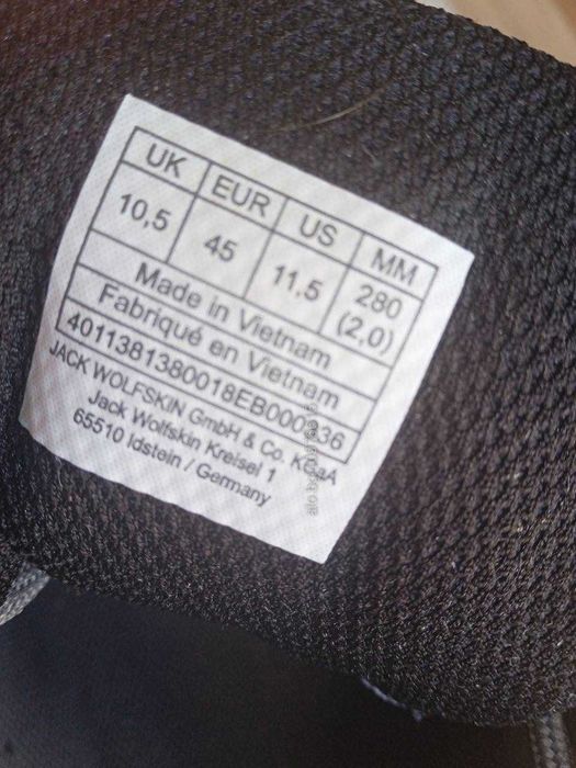 Обувки Jack Wolfskin 45 / 28+ см