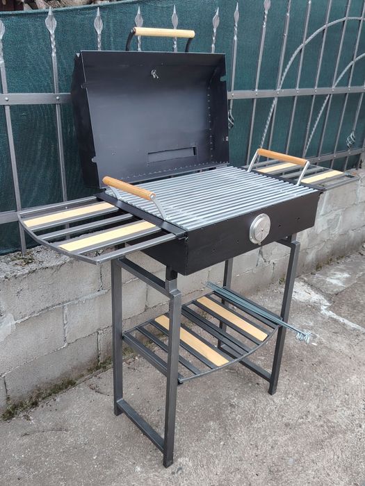 Барбекю Скара НОВО масивно 46кг разглобява се размери в описанието