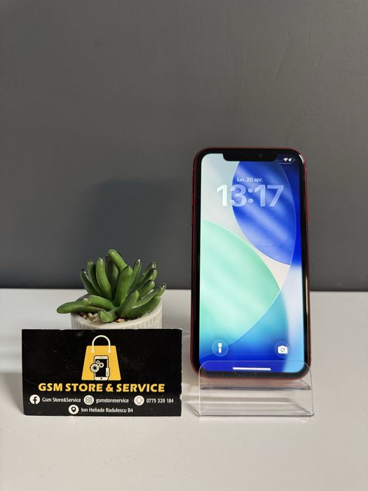 Iphone 11 Red 64Gb 2 Ani Garantie Gsm Store&Service