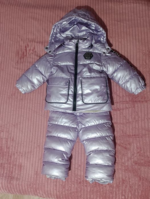 Зимний комбинезон для девочки на 2 года