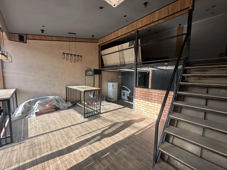 Сдается помещение было сделанно под кафе! Еще не кто не пользовался