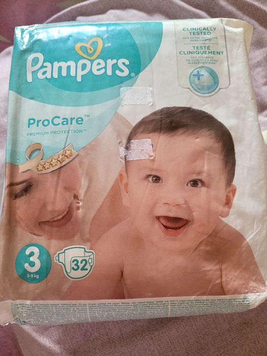 Pampers nr 3,4  babe