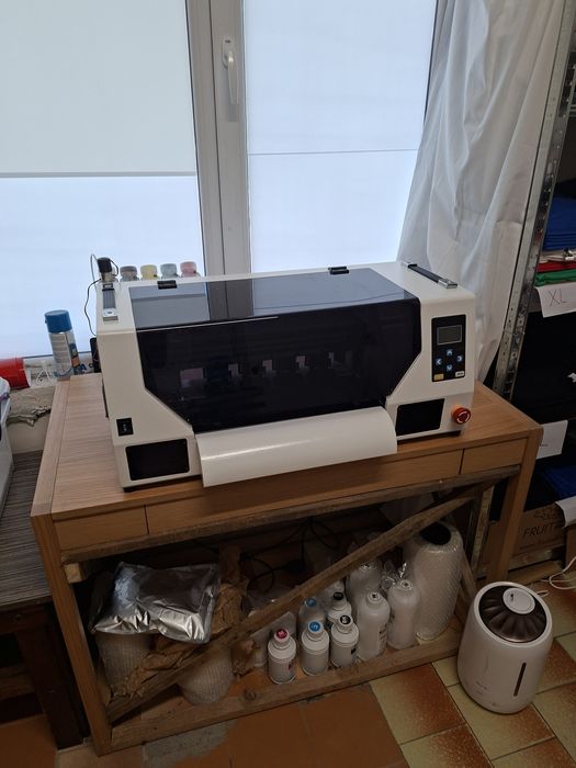 Продавам ДТФ принтер с две печатащи глави  XP600 (DUAL HEAD)