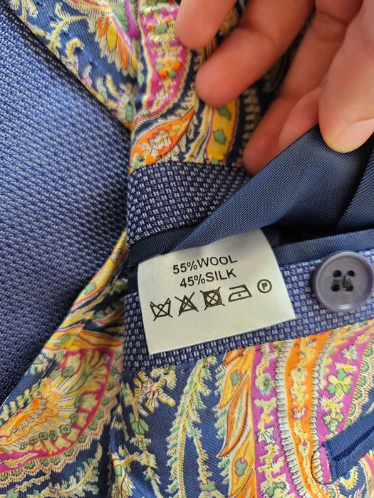 Sacou Louis Purple matase si lana