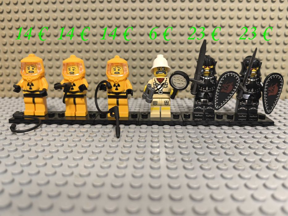 LEGO минифигурки рицари пирати нинджаго космос колекционерски стар уорс уестърн фортнайт властелинът на пръстените други ЧАСТ 5