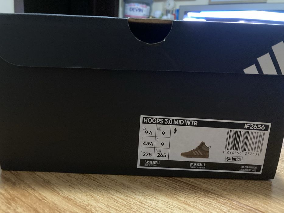 Мъжки оригинални маратонки Adidas Hoops 3.0 Mid Wtr