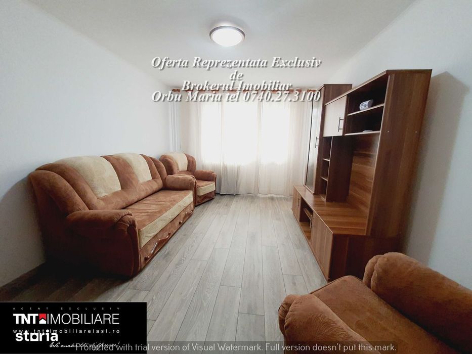 Apartament 2 Camere Decomandat Complet Renovat & Utilat, Zona Podu Roș