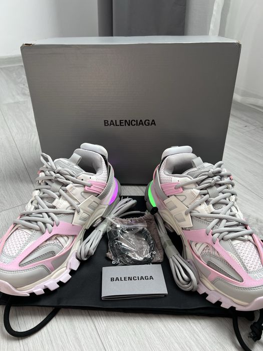 Balenciaga Track Led Pink/ White 38