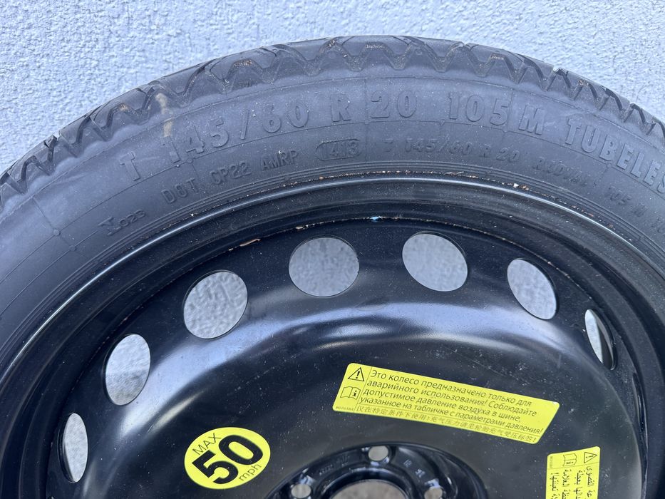 Roata rezerva slim / R17 /  R/ 18/. R19  R/20 Audi vw