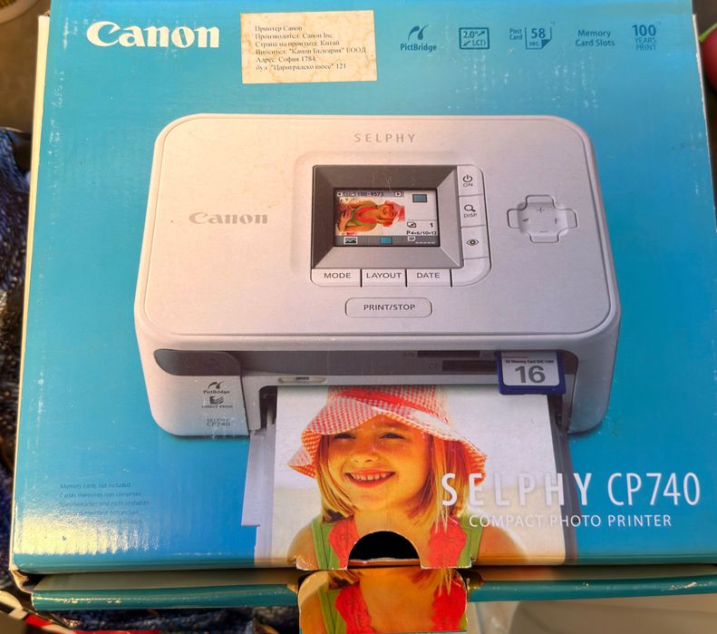 Фото принтер Canon Selphy CP740