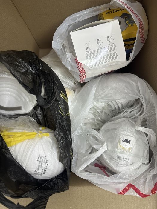 Респираторы 3М, Spirotek и др.